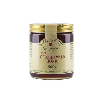 Eichenwald Honig 100% naturreiner Honig Spanien Premium Imkerqualität 500g Glas