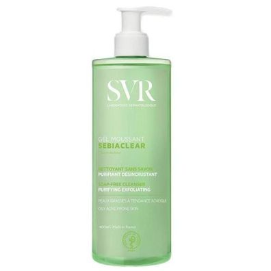 SVR Sebiaclear Reinigungsgel fuer das Gesicht, 400ml