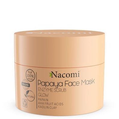 Nacomi Enzymatische Gesichtsmaske Papaya mit Papain, 50 ml