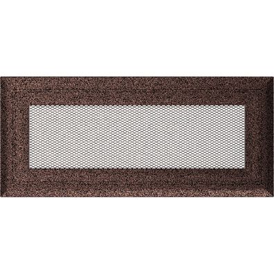 Lüftungsgitter Oskar 11x24 gemaltes Kupfer