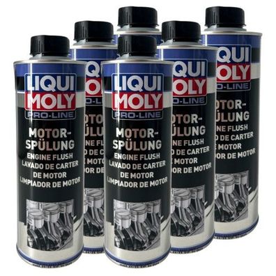 Liqui Moly Pro-Line Motorspülung 6x500 ML