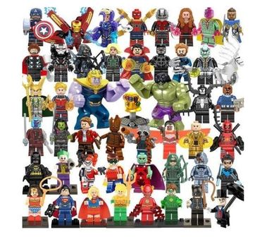 32 Stück Marvel Avengers Super Hero Comic Minifiguren Geschenk