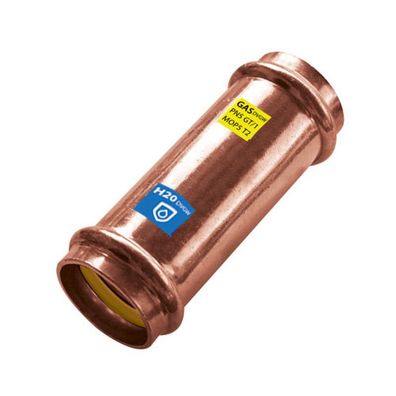 5 Stück Frabo Gas - Wasser Kombifitting Pressfitting V Kontur Schiebemuffe 15mm