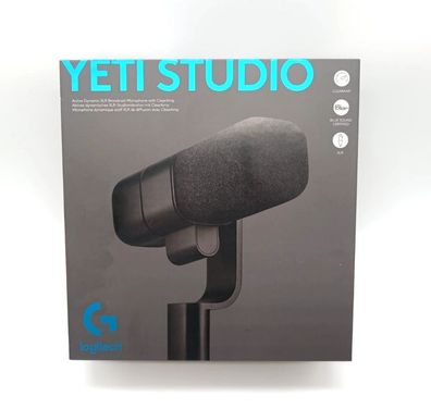 Logitech G Yeti Studio - Aktives dynamisches XLR-Studiomikrofon mit ClearAmp - B-WARE