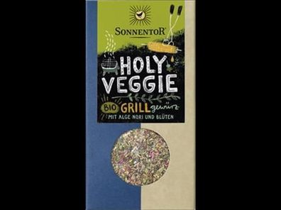 Sonnentor 6x Holy Veggie Grillgewürz, Packung 30g