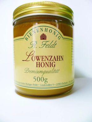 Honig Löwenzahn Bienenhonig 100% naturrein Löwenzahn Honig Premiumqualität