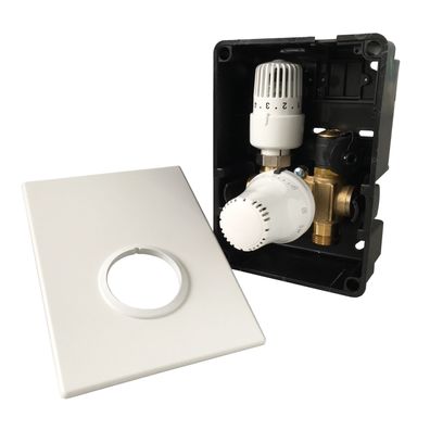 Fußbodenheizung Wasser Ventil RTL Thermostat Rücklauftemperatur Regelbox TH-RTL UP
