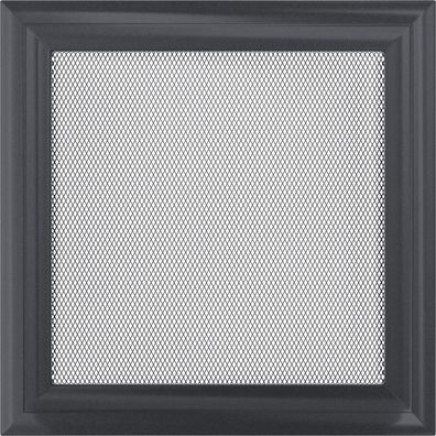 Lüftungsgitter Oskar 22x22 Graphite