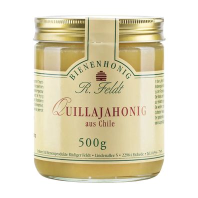 Quillaja Honig 100% naturreiner Bienenhonig dunkel cremig nussig 1A !