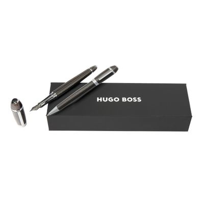 Hugo Boss Set Arc Futurist Gun - Kugelschreiber & Füllfederhalter