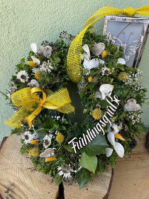Türkranz Buxkranz Frühlingskranz Frühling Naturkranz frischer Kranz