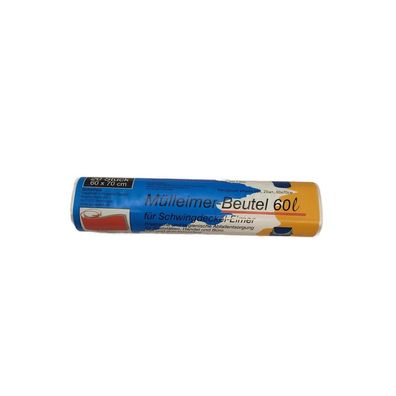 0,32 Euro pro St?ck M?llbeutel 60L 60x70cm 20er auf Rolle M?lls?cke