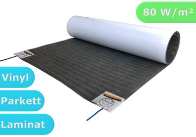 Fußbodenheizung elektrisch Heizfolie Elektro Folienheizung Laminat Parkett Vinyl