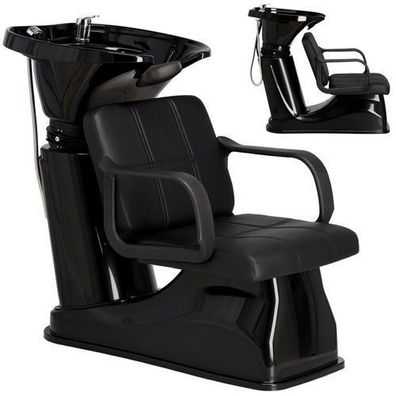 Barbershop Eli Waschstation mit beweglicher Schüssel, Armatur & Handstück