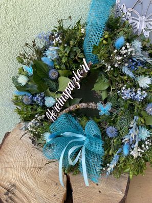 Türkranz Buxkranz Frühling Frühlingskranz Naturkranz frischer Kranz