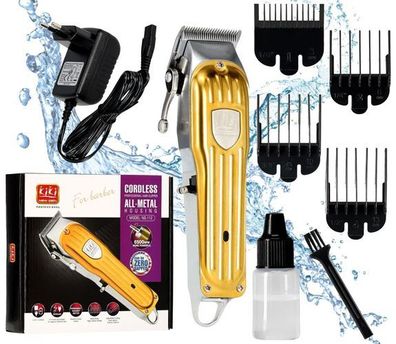 Goldener Akku Haartrimmer elektrischer Haarschneidemaschine Barttrimmer