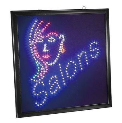 Werbetafel Leuchtreklame Schild Salon LED