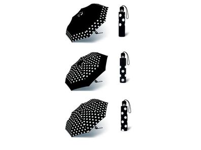 Pierre Cardin Easymatic 3-section Light Premiere Classe - Farbe: Punkte