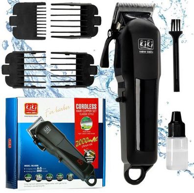 Akku Barttrimmer Haartrimmer elektrische Haarschneidemaschine LCD