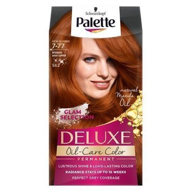 Deluxe Oel-Care Haarfarbe Kupferglanz 562 - Intensive Pflege, 150 ml
