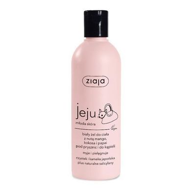 Ziaja Jeju Weisses Dusch- und Badegel, 300 ml