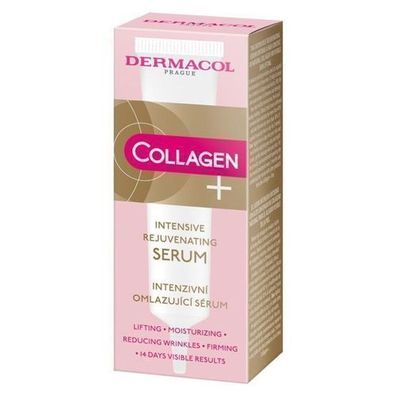 Dermacol Collagen+ Intensives Anti-Aging Gesichtserum, 12 ml - Faltenreduzierung