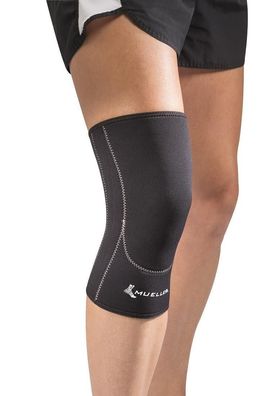 Mueller Kniebandage ohne Patellaöffnung schwarz, M / Inhalt 1 Stück