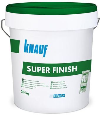 KNAUF Sheetrock Super Finish 20kg - Lieferumfang: 1 Eimer