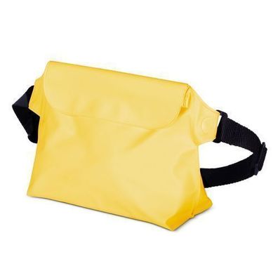 Wasserdichte Bauchtasche aus PVC - Gelb