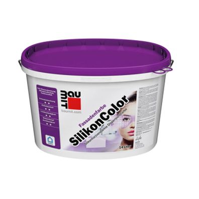 BAUMIT SilikonColor weiß 14l Fassadenfarbe, silikonverstärkt - Menge: