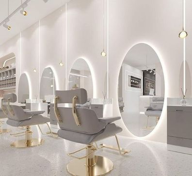 Konsole Friseur Barber Kosmetikspiegel LED 150x70 PRO