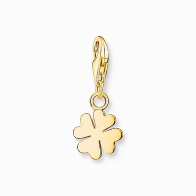 Thomas Sabo - 1991-413-39 - Charm - Damen - 925er Silber gelbvergoldet - Glücksklee