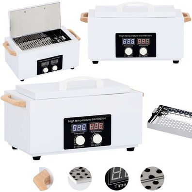 Heißluftsterilisator 300W desinfektion von werkzeugen 220°C mit timer
