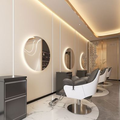 Konsole Friseur Barber Kosmetikspiegel LED 100x100 PRO