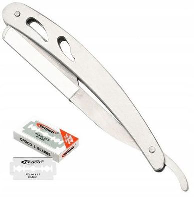 Rasiermesser Barber , asierer Friseurstudio Metallgriff, austauschbare Klinge