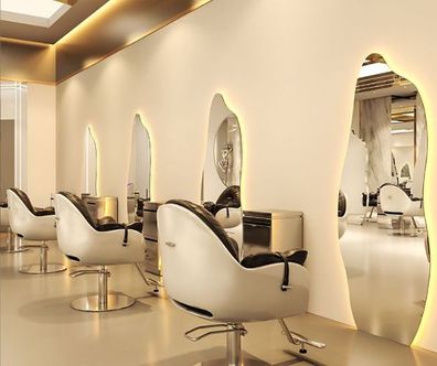 Konsole Friseur Barber Kosmetikspiegel LED 180x70 PRO
