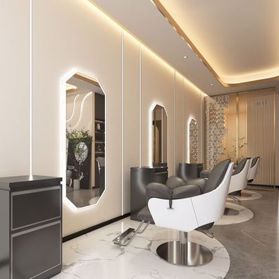Konsolen Friseursalon Barberspiegel LED 170x70 PRO