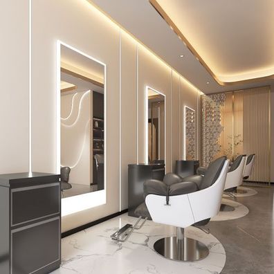Konsolen Friseursalon Barberspiegel LED 200x80 PRO