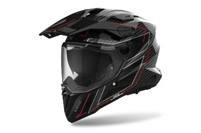 Endurohelm Schutzhelm Crosshelm Motorradhelm AIROH Commander 2 Stylish Carbon
