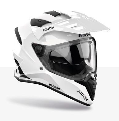 Endurohelm Schutzhelm Crosshelm Motorradhelm Quadhelm AIROH BANDIT Color Weiß