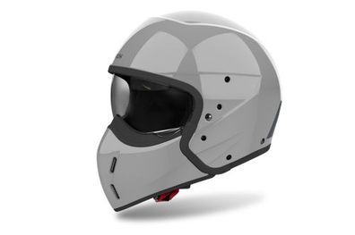 Converthelm Schutzhelm Crosshelm Motorradhelm Quadhelm AIROH j110 Color Grau
