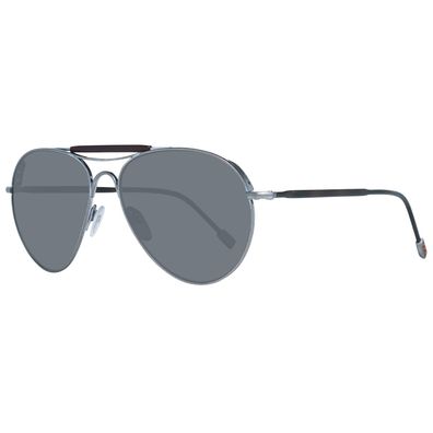 Ermenegildo Zegna Sonnenbrille ZC0020 57 15A Titan Herren Gold