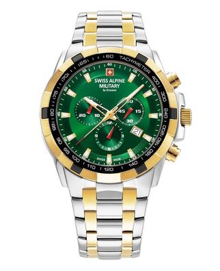 Swiss Alpine Military Star Fighter Chrono SAM7043.9144 Herrenuhr Star Fighter Chrono