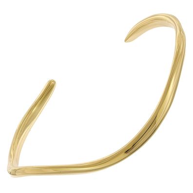 trendor Schmuck Damen-Armspange 925 Silber Vergoldet 28396