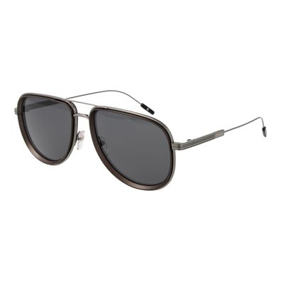 Ermenegildo Zegna Sonnenbrille EZ0218 08A 57 Herren Grau