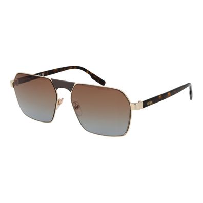 Ermenegildo Zegna Sonnenbrille EZ0210 32F 59 Herren Gold