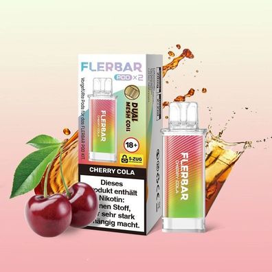 Flerbar Pod 2er Cola Ice 20mg Nikotin E-Zigarette Vape