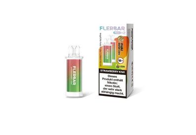 Flerbar Pod 2er Strawberry Kiwi 20mg Nikotin E-Zigarette Vape