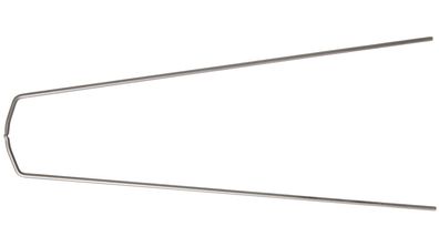 CURANA Schutzblechstrebe Ø 4 mm, Niro, silber, kür 28", 55 mm bre