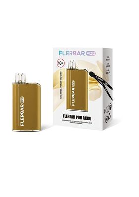Flerbar Pod System Akkuträger Gold E-Zigarette Vape